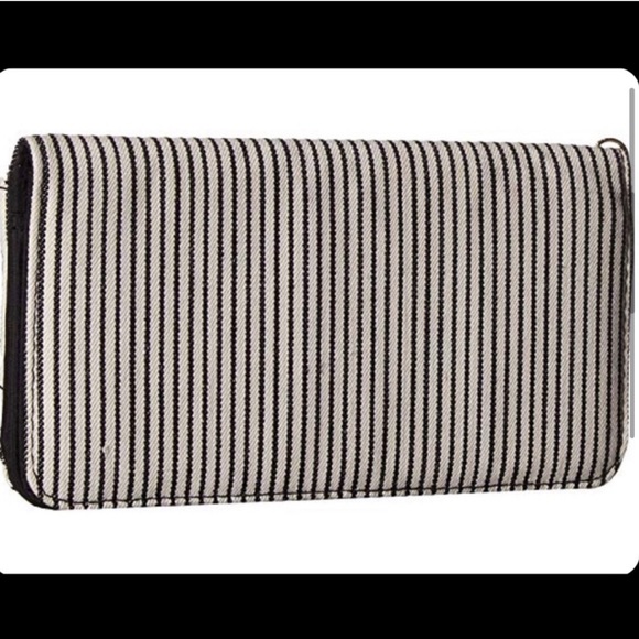Stella & Max Black & White Striped Wallet NWT - Picture 6 of 8